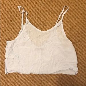 See through Brandy Melville tank.
